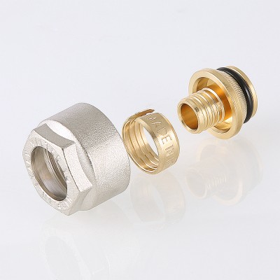 VT.4410.NE.20 Фитинг коллекторный для пластиковой трубы Valtec 20 (2,0) мм x 3/4"  - Вид №7