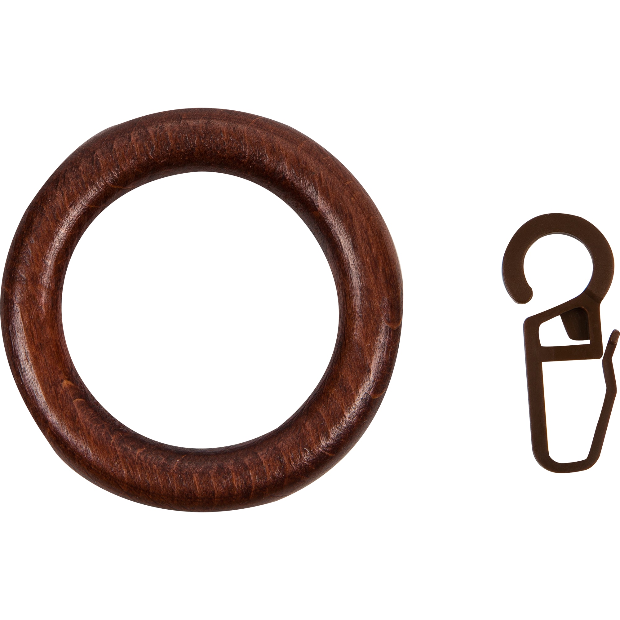 13469158 Кольцо с крючком цвет темная вишня Santreyd 