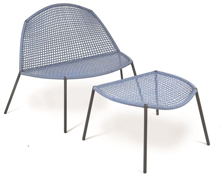 FISCHER MÖBEL Подставка для ног веревочная садовая Bloom 3220as - Вид №2