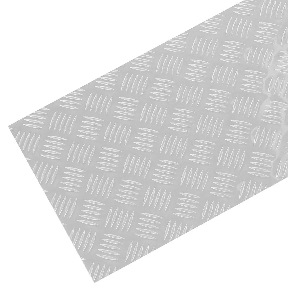 Santreyd: Алюминиевый рифленый лист с плетеным узором 300x1200 мм 13321874 STLM-1460638