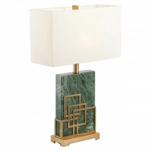 Настольная лампа Green Marble 898 EVENHOME ВАЗА 192752 Белый;зеленый