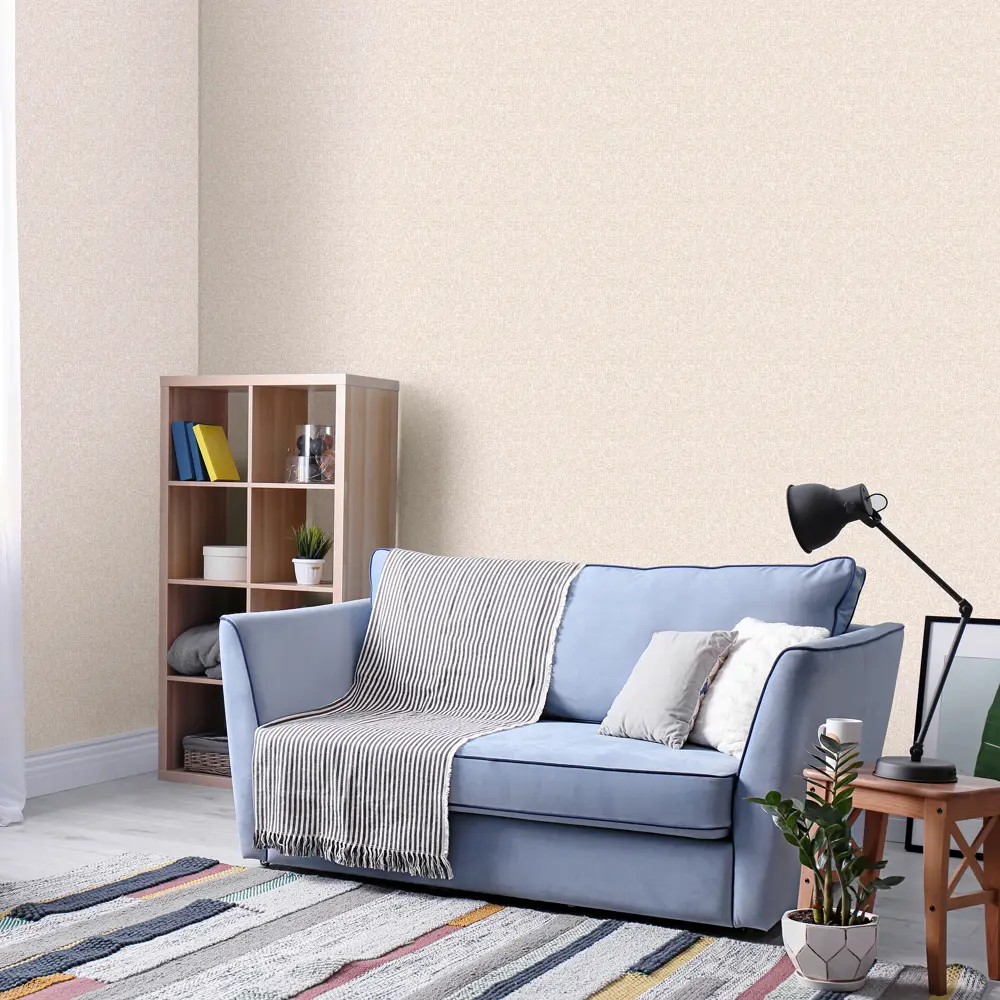 Обои флизелиновые Аспект Лён бежевые 1.06 м 70244-12 АСПЕКТ РУ STLM-2065222 - Вид №3