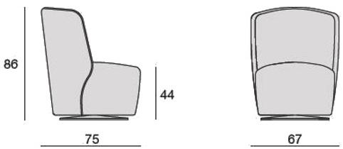 CTS SALOTTI Кресло Cocoon sun-id-1417399 - Вид №3