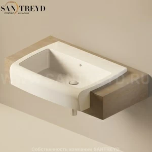 Flaminia UNA Консоль для раковины от 200 до 240 см необработанное дерево UNA75M2.WF