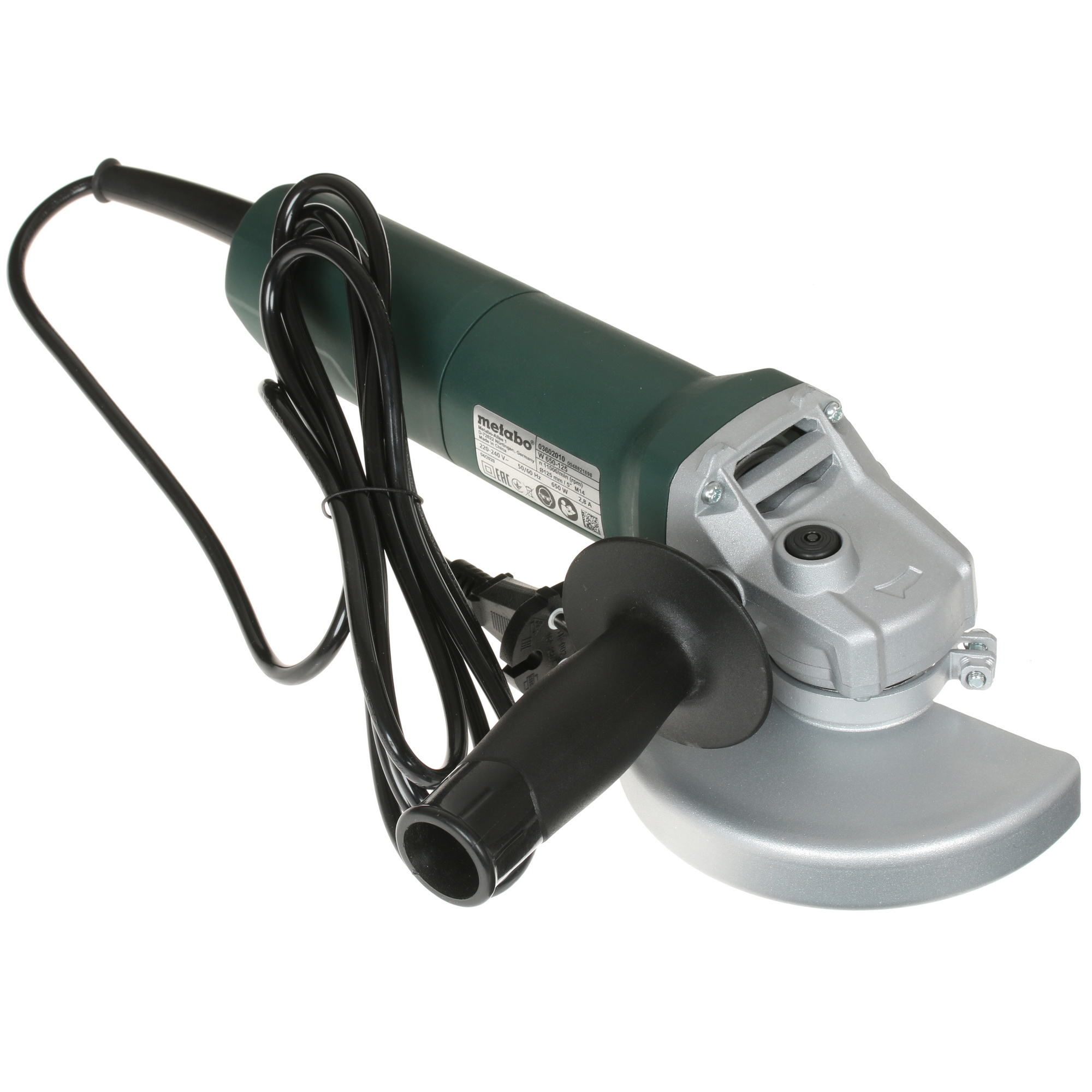 Углошлифовальная машина (УШМ) Metabo W 650-125 8180960 STDN-0109262 - Вид №6