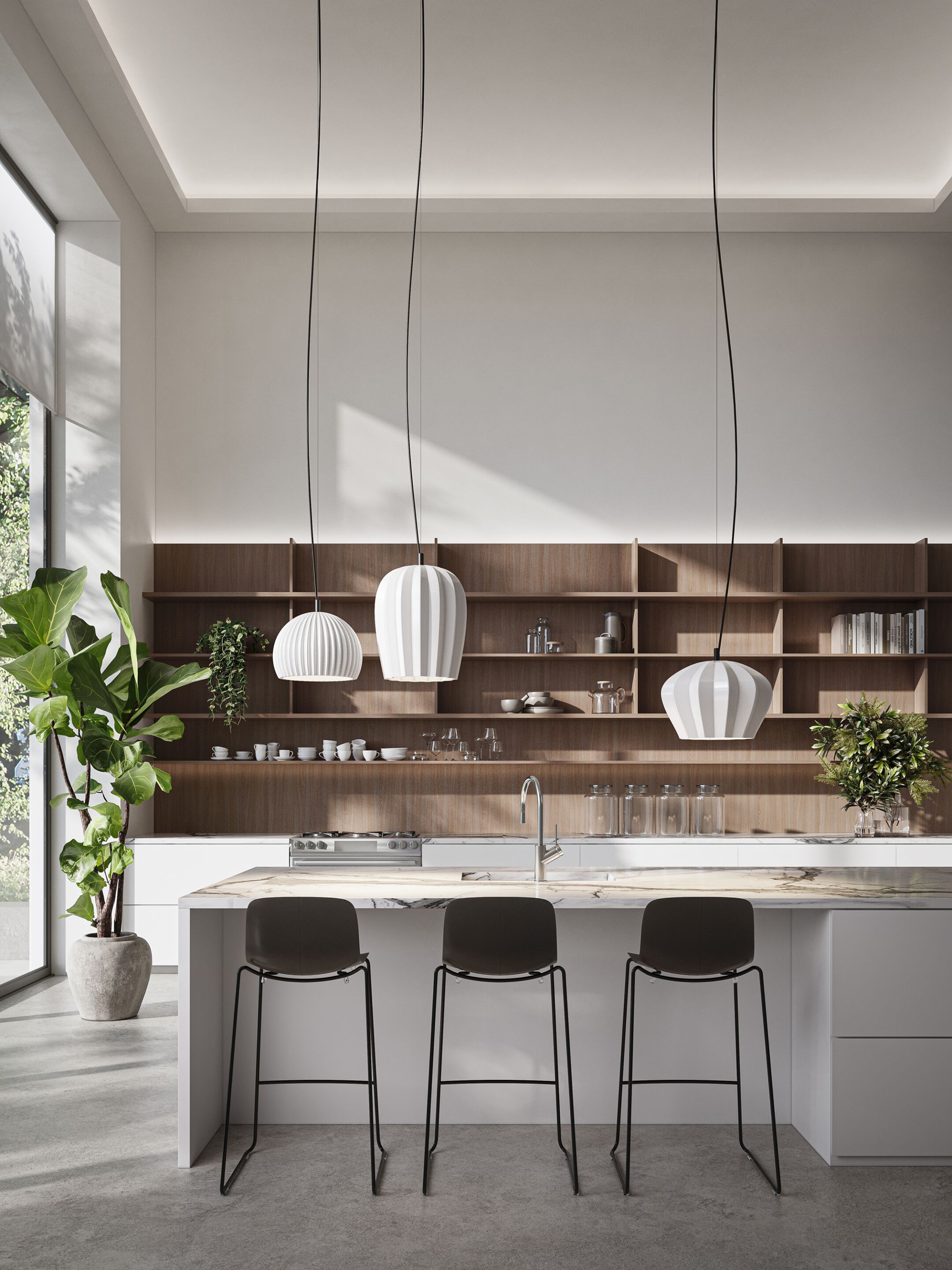 Керамический подвесной светильник Karman ARCH-00021447 - Вид №4