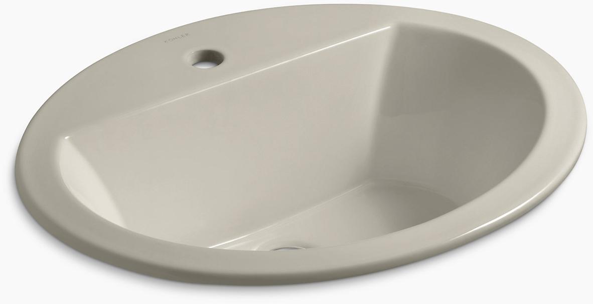 K-2699-1-G9 Накладная раковина на столешницу  прямоугольная Kohler 