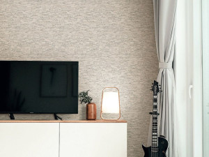 Геометрические рельефные обои