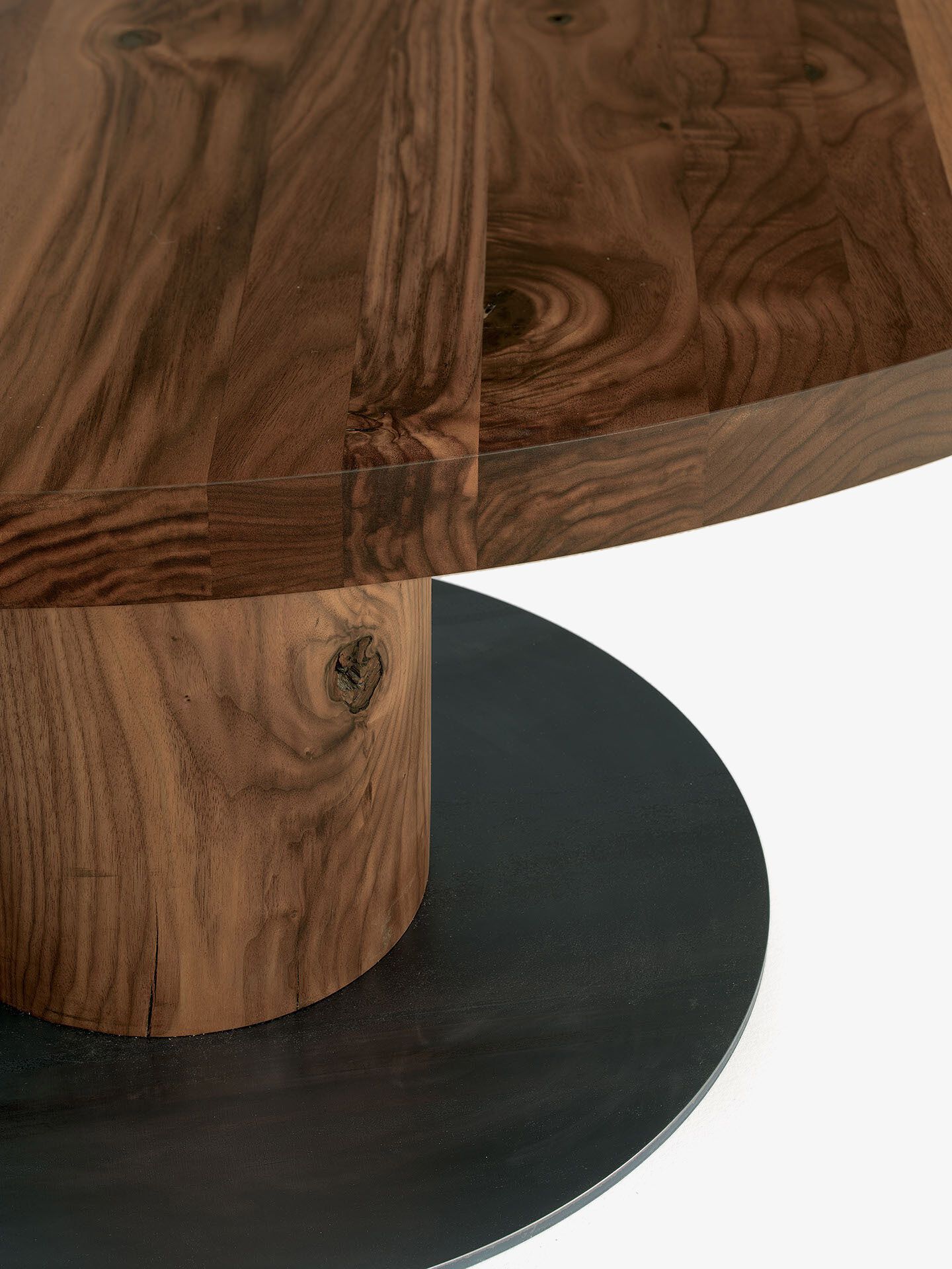 Круглый стол из массива дерева Riva 1920 Boss Executive ARCH-00099767 - Вид №1