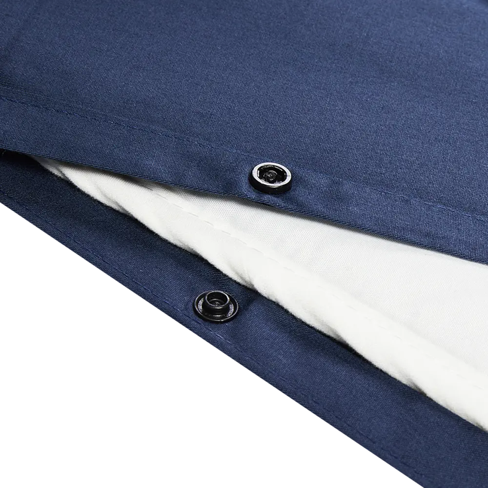 Пододеяльник INSPIRE сатиновый 145×215 см сине-черный для комфортного сна 89344612 STLM-1046099 - Вид №2