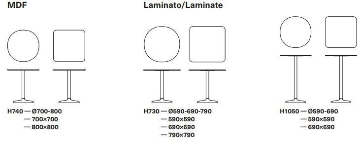 B-LINE Круглый стол sun-id-1490021 - Вид №3