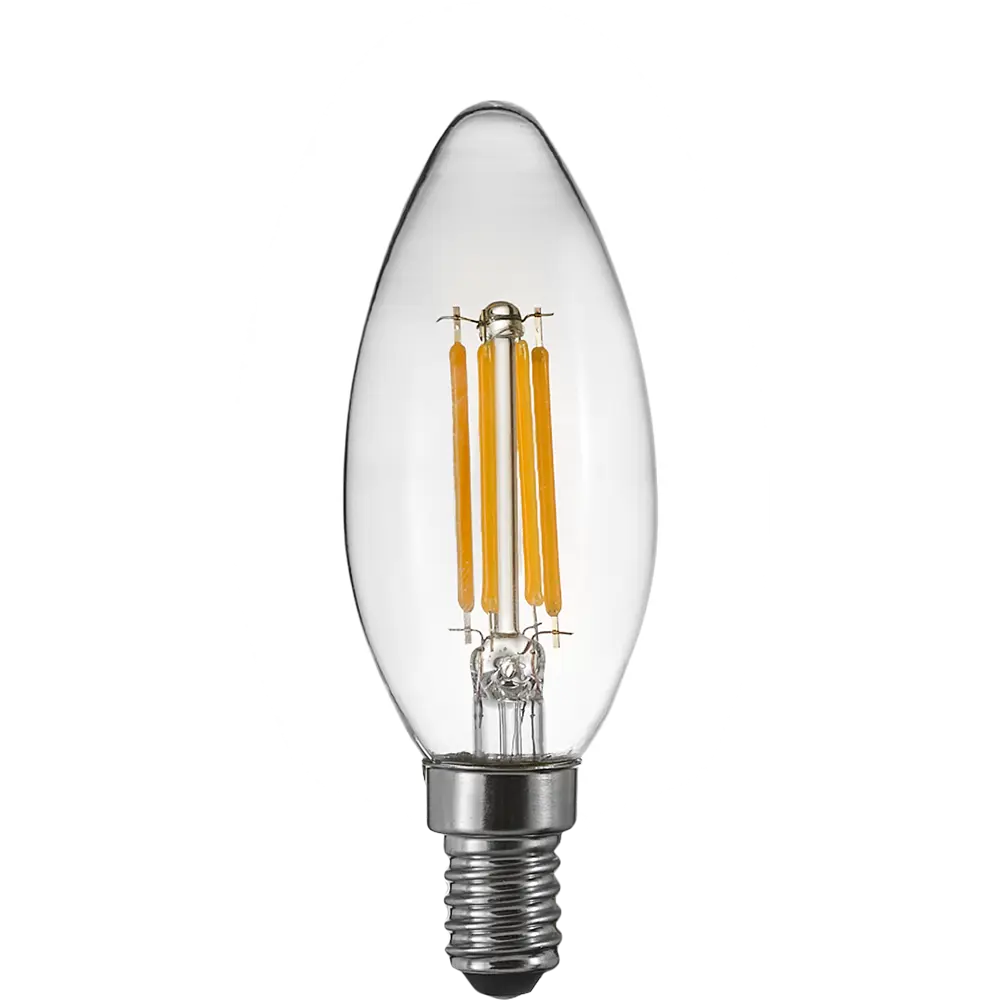 OSRAM Филаментная лампа E14 5W с холодным белым светом 85306986 STLM-1515203 - Вид №1