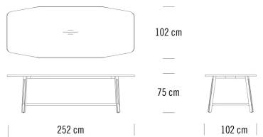 Thonet Обеденный стол S 1090 sun-id-1467769 - Вид №9