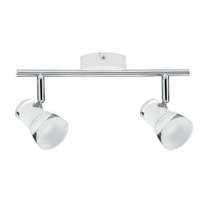 Спот потолочный белый светодиодный с 2 плафонами Paulmann Clear 66663 PAULMANN CLEAR 00-3891741 Белый