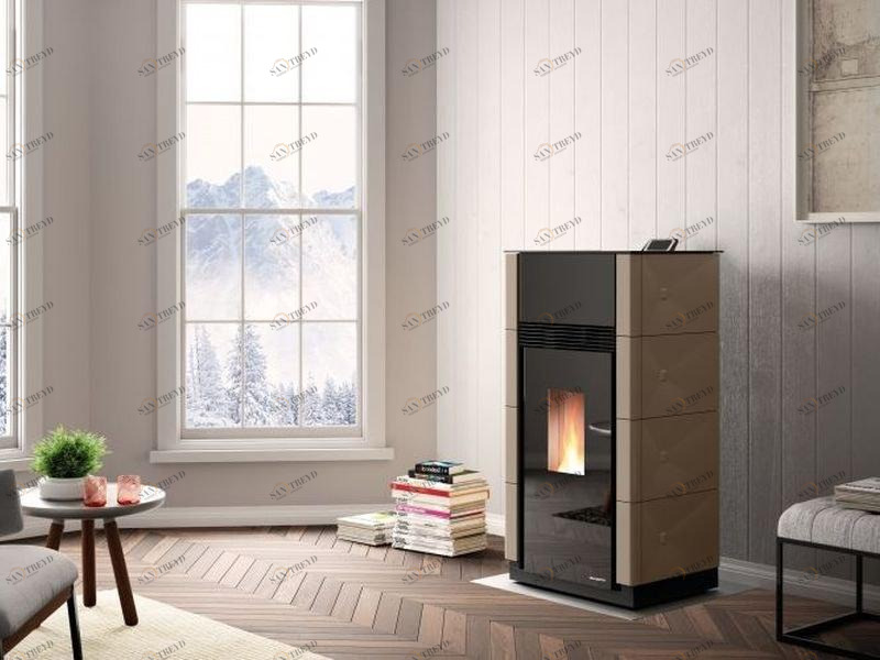 PALAZZETTI Пеллетная печь класса а + из керамики Wilma sun-id-1422060