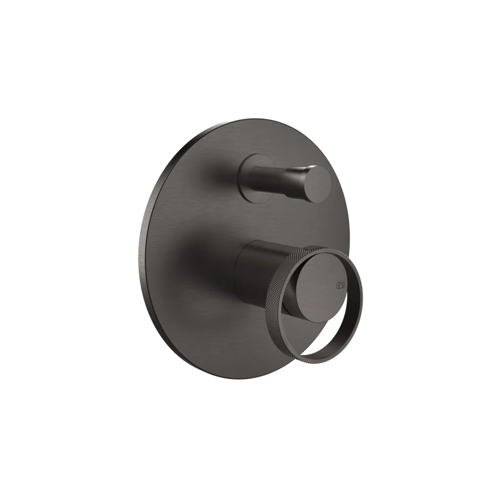 Смеситель для душа 63377 707 Gessi Anello ЧЕРНЫЙ МЕТАЛЛ BR. PVD 63377707