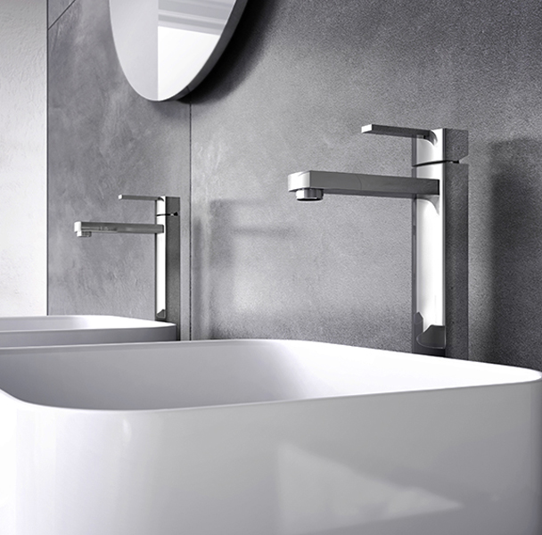 AA830402015 Смеситель для раковины Webert Azeta New  - Вид №1