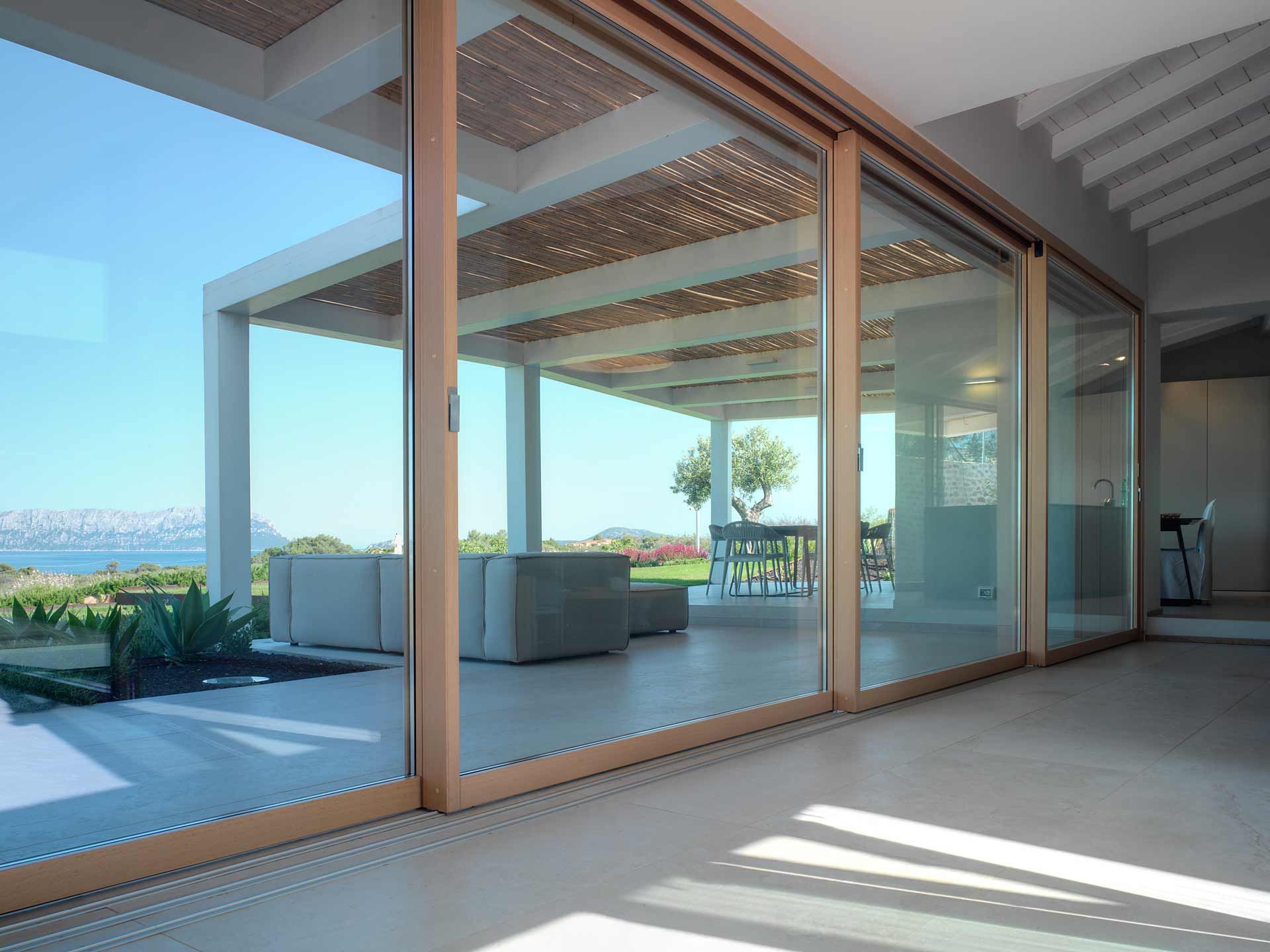 Раздвижные деревянные двери-окна с двойным остеклением Carminati Skyline System ARCH-00098426 - Вид №7