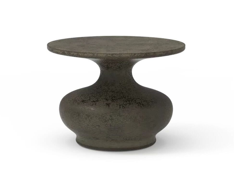 Круглый журнальный столик из стекловолокна GANSK DORIS ARCH-00061129