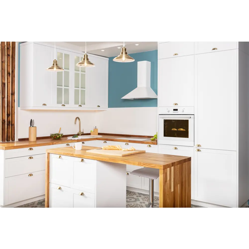 Фасад кухонный DELINIA ID Ньюпорт 44,7×102,1 см матовый белый 82010399 STLM-0017289 - Вид №15