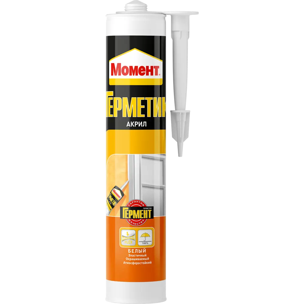 Герметик акриловый MOMENT для швов и трещин 420 г 84871628 STLM-0056665