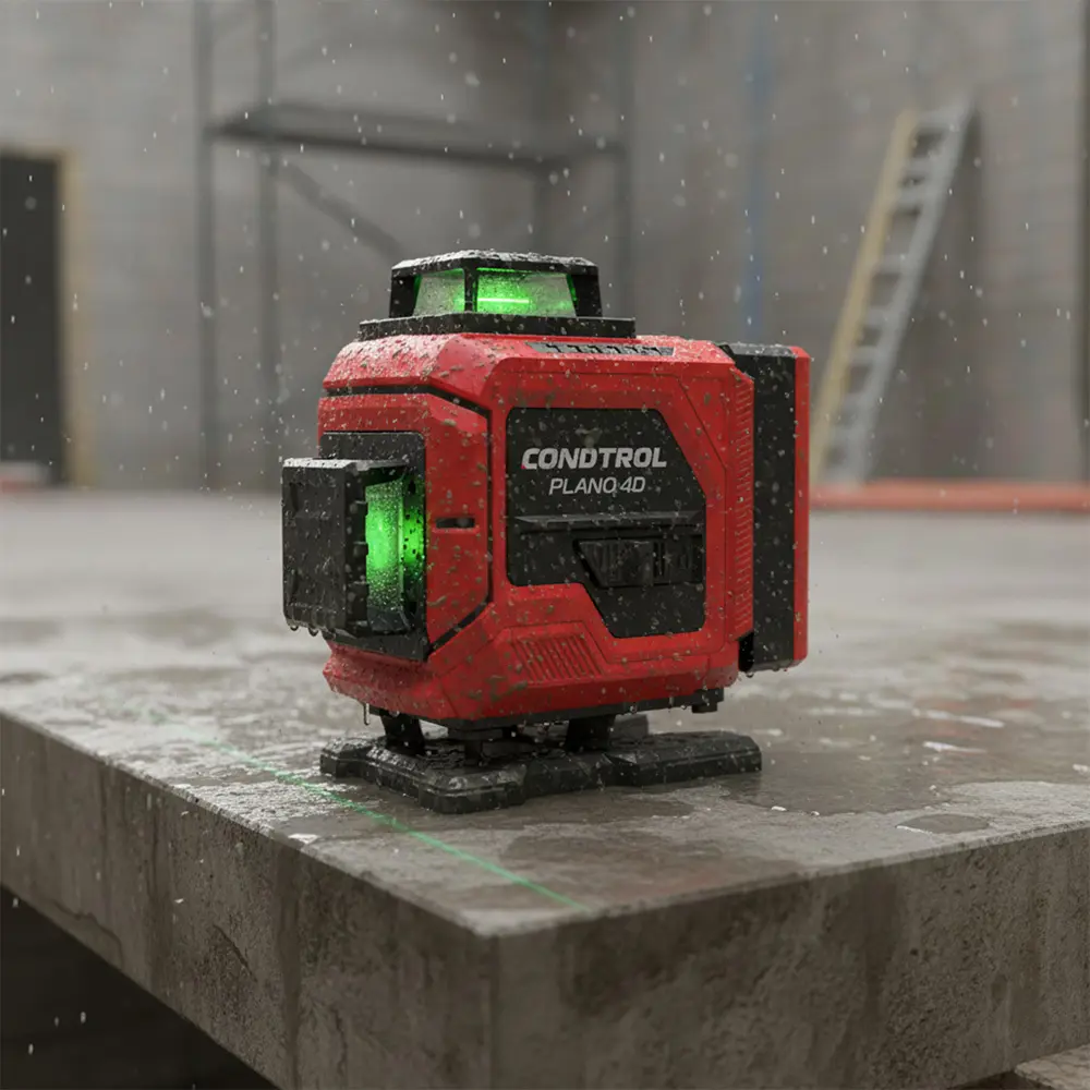 Уровень лазерный Condtrol Plano 4D зеленый луч, 60 м STLM-2033667 - Вид №8