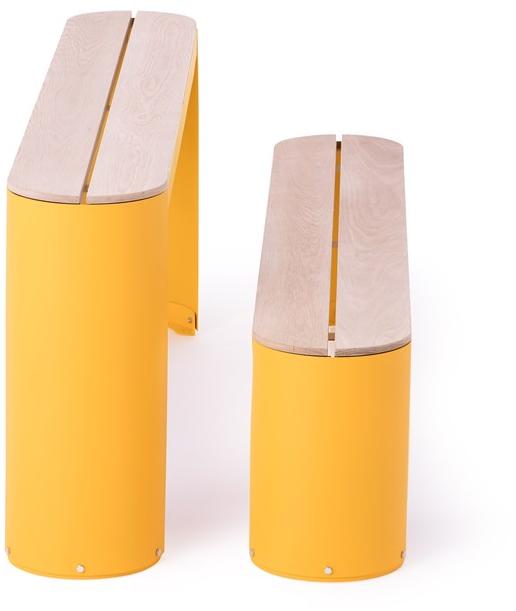 Nola Industrier Стол для общественных мест из стали с порошковым покрытием Urban play U07-11 table - Вид №1
