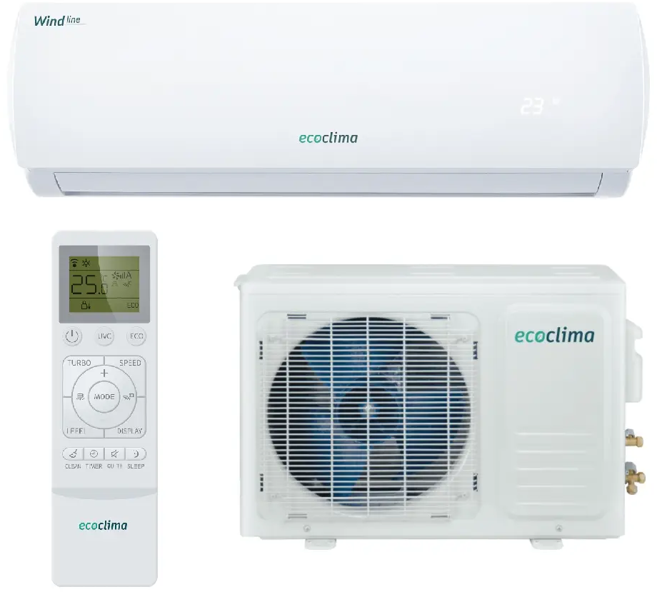 90580773 Сплит-система Ecoclima EC-18QC/ECW-18QC 18K BTU охлаждение/обогрев STLM-0293896