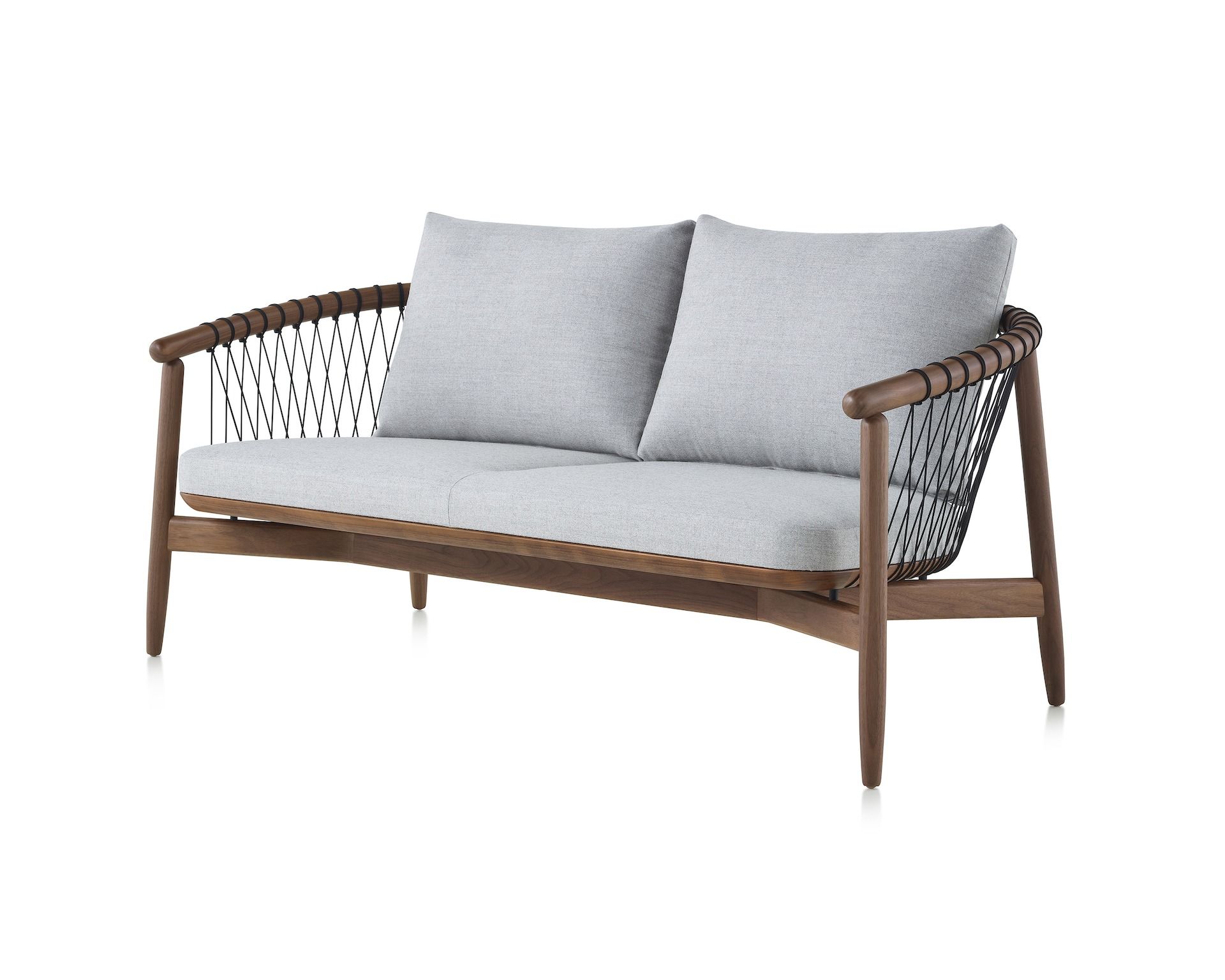 2-местный деревянный и тканевый диван Herman Miller Crosshatch ARCH-00119966 - Вид №18