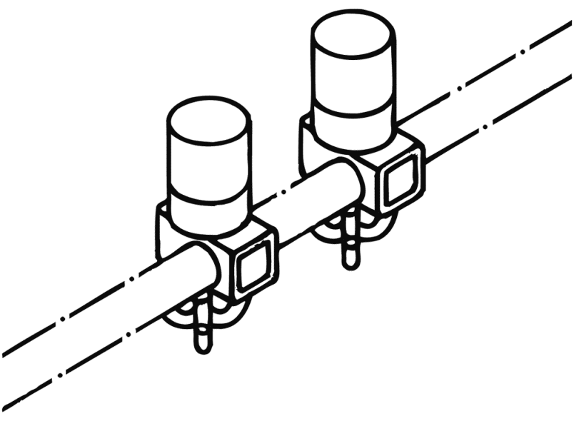 33.7300.PB8 гардеробная штанга HEWI System 111 | Polyamid  - Вид №3