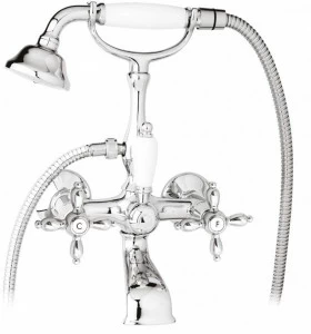 Смеситель для ванны с ручным душем, шлангом 150 см CEZARES NOSTALGIA-VD-01-Bi