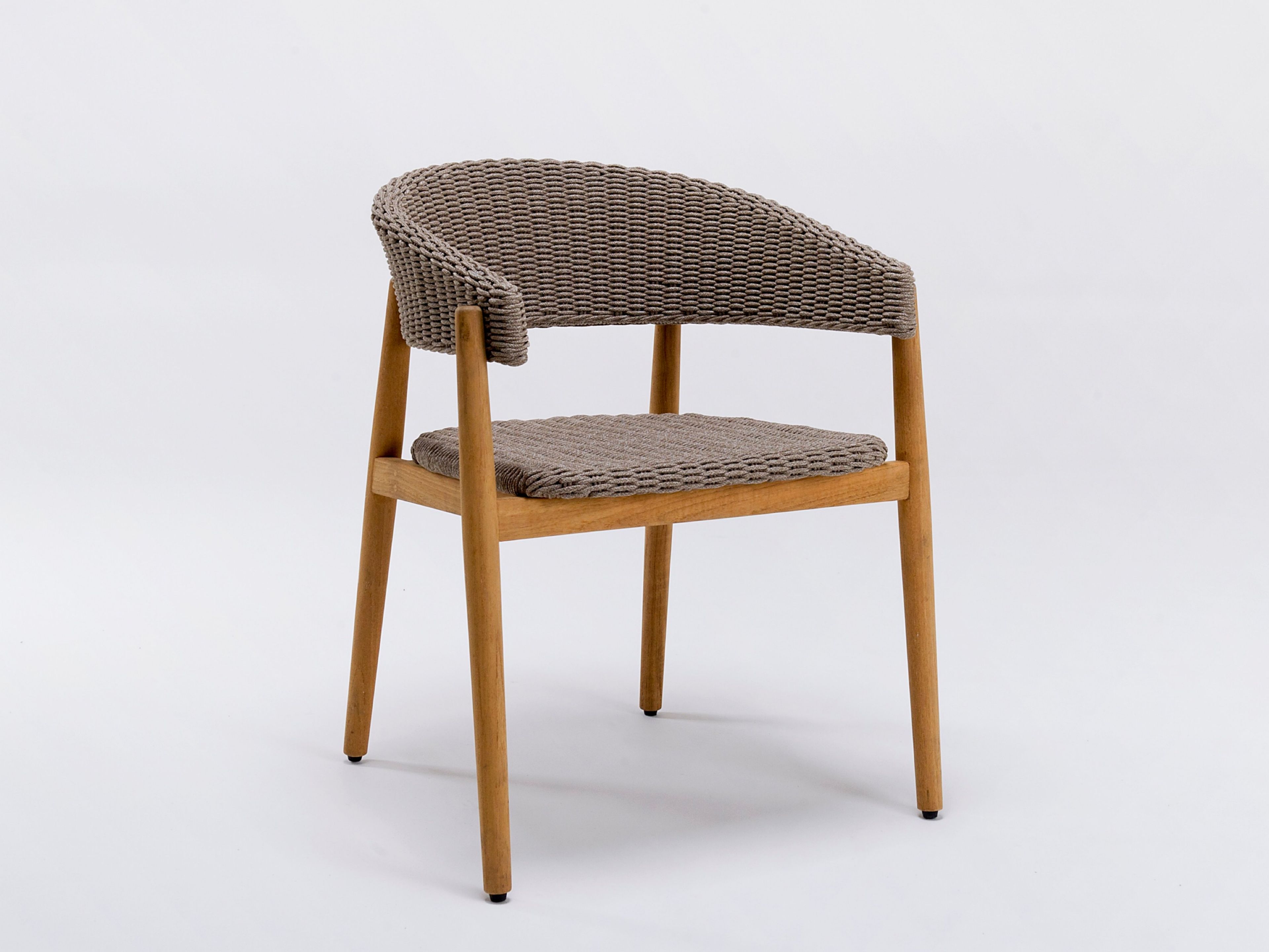 Садовый стул из синтетического материала с подлокотниками Unopiù Pevero ARCH-00019510 - Вид №1