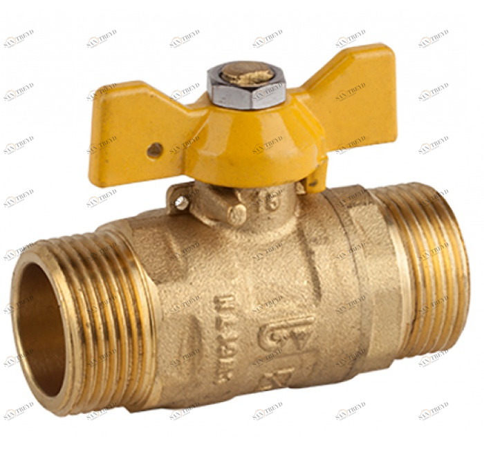 GENEBRE 3615 05 Кран шаровой прямой для газа, М-М 