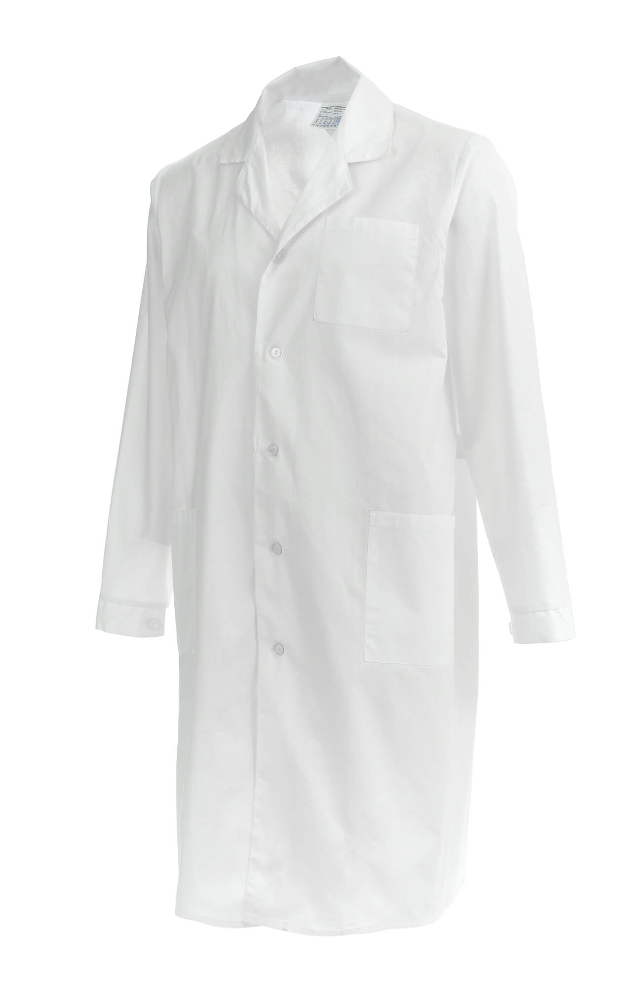 61720 Халат мужской белый  Медицинская одежда  размер 44-46/170-176 Спецодежда  - Вид №1