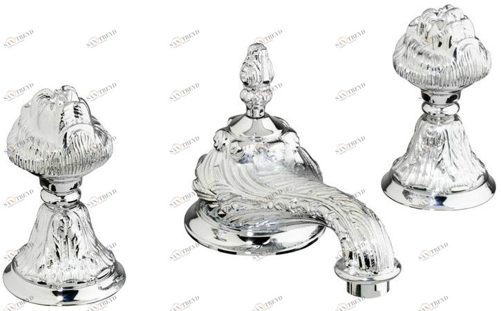 Bronces Mestre Смеситель для мойки из хромированной латуни с отдельными розетками Versailles 230401.b050.50