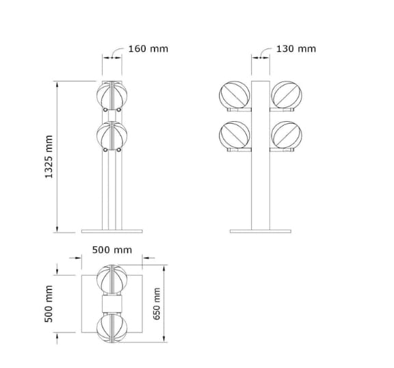 Набор взвешенных шариков из дерева и кожи PENT Мокса ARCH-00105945 - Вид №3