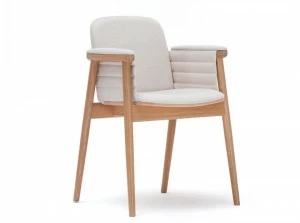 Paged Стул с обивкой и подлокотниками Prop