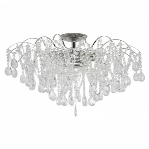 Потолочная люстра MW-Light Бриз 464018609 MW-LIGHT ДИЗАЙНЕРСКИЕ, БРИЗ 220042 Хром