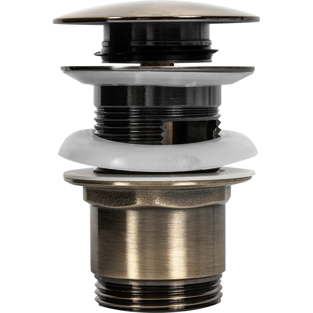 Выпуск для раковины Orange Клик-Клак 1/4", цвет бронза Santreyd STLM-2105077 - Вид №3