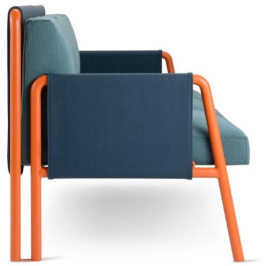 Adrenalina 3-х местный тканевый диван Swing sun-id-1409497 - Вид №2