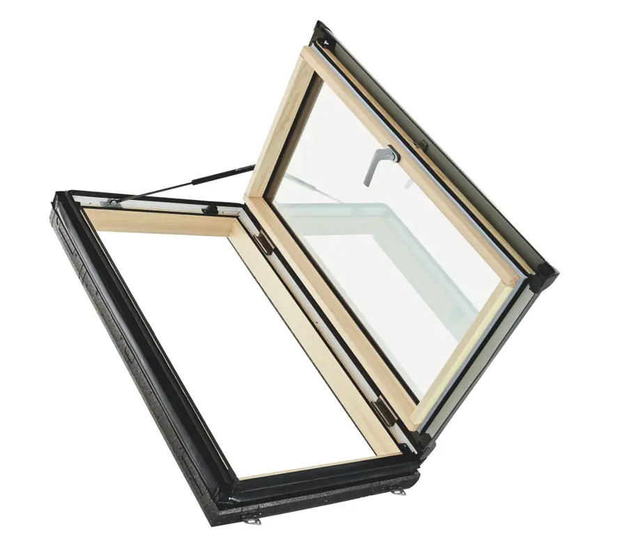 90811039 Окно-люк чердачное Roto Designo R39 540x980мм левый двухкамерный STLM-0903465