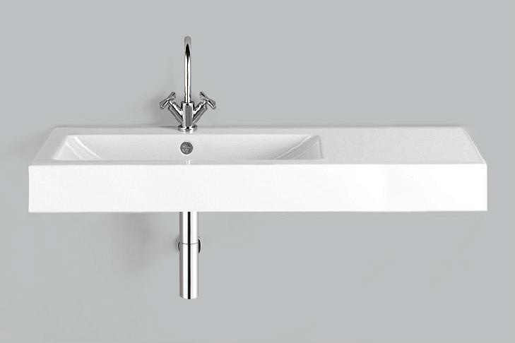 4288200400 Умывальник, wt.gr1250h.l, белая, для простого ухода Alape серия GR 