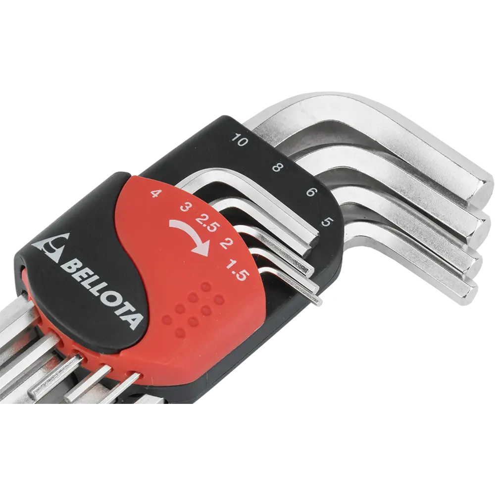 Профессиональный набор имбусовых ключей Bellota 6458-9N, 9 предметов 82089817 STLM-0018864 - Вид №4