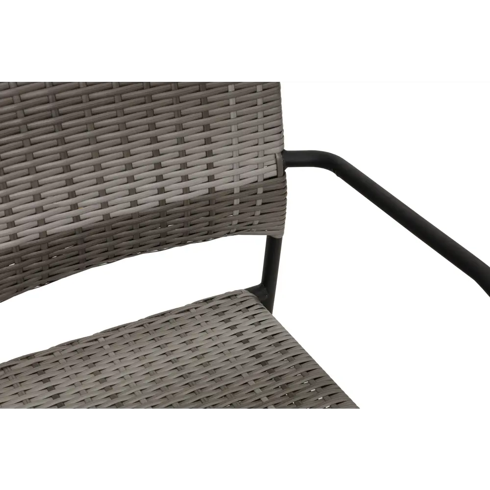 Кресло садовое Zena 61x57x85 см пластик серый Santreyd нет STLM-2092218 - Вид №4