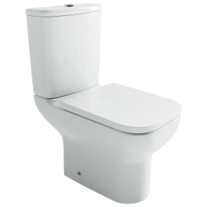 Унитаз-компакт Flo Square безободковый сиденье с микролифтом двойной смыв цвет