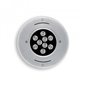 8473368 Встроенный светильник Platek NETTUNO Incasso Bronzo  NETTUNO Bronze Recessed - 9 LED 4000K 45°