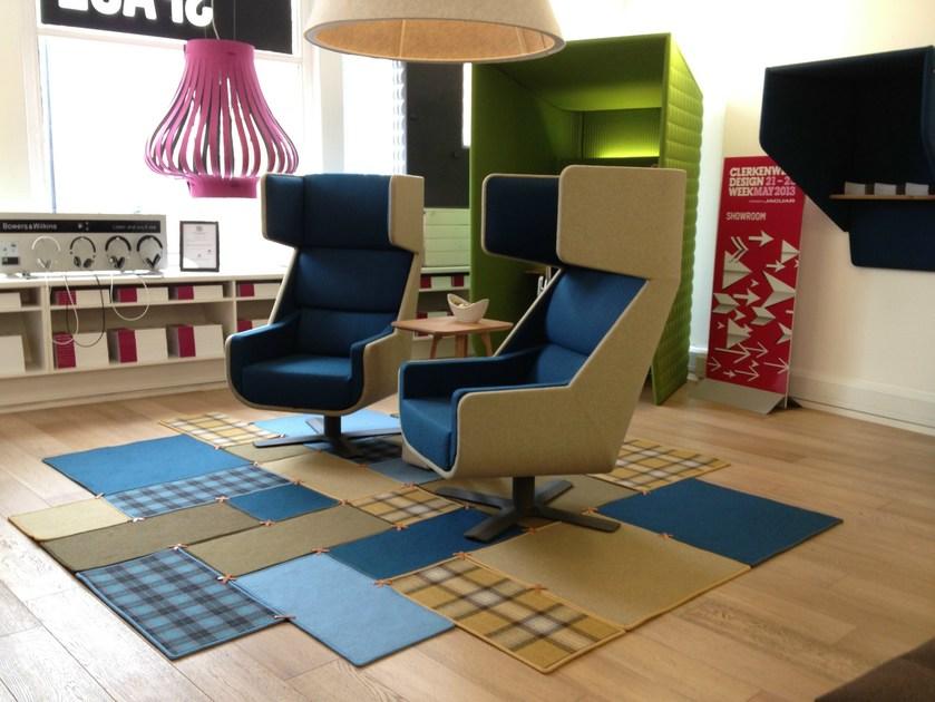 BuzziSpace Стул Wing из войлока sun-id-1470222 - Вид №4