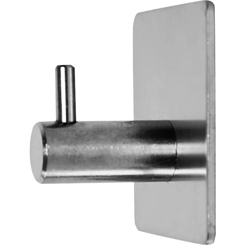 88581764 Крючок самоклеящийся квадратный прямой нержавеющий 2 шт. STLM-1012810 Santreyd 