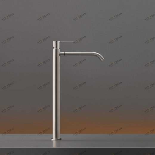 бортик смесителя для столешницы бассейн H. 415 мм с поворотным носиком для потока фонтанировать, отверстие в холодной воде  INV06 CEADESIGN 