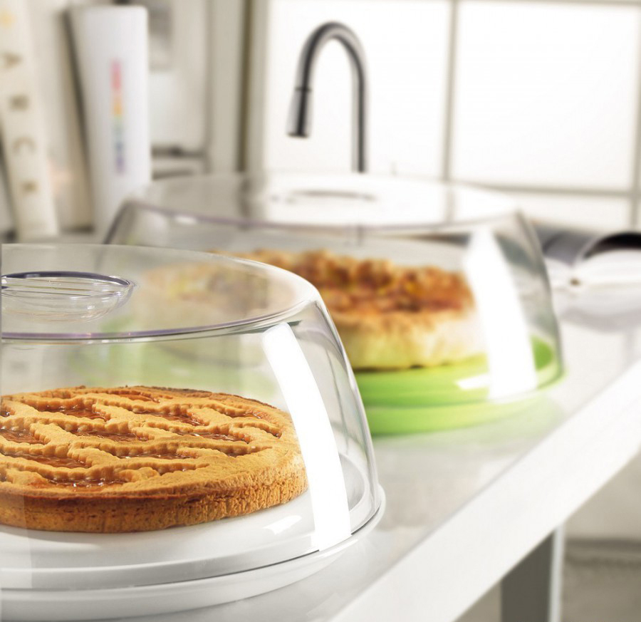 13845484 Блюдо с крышкой forme casa зелёное Guzzini  - Вид №1